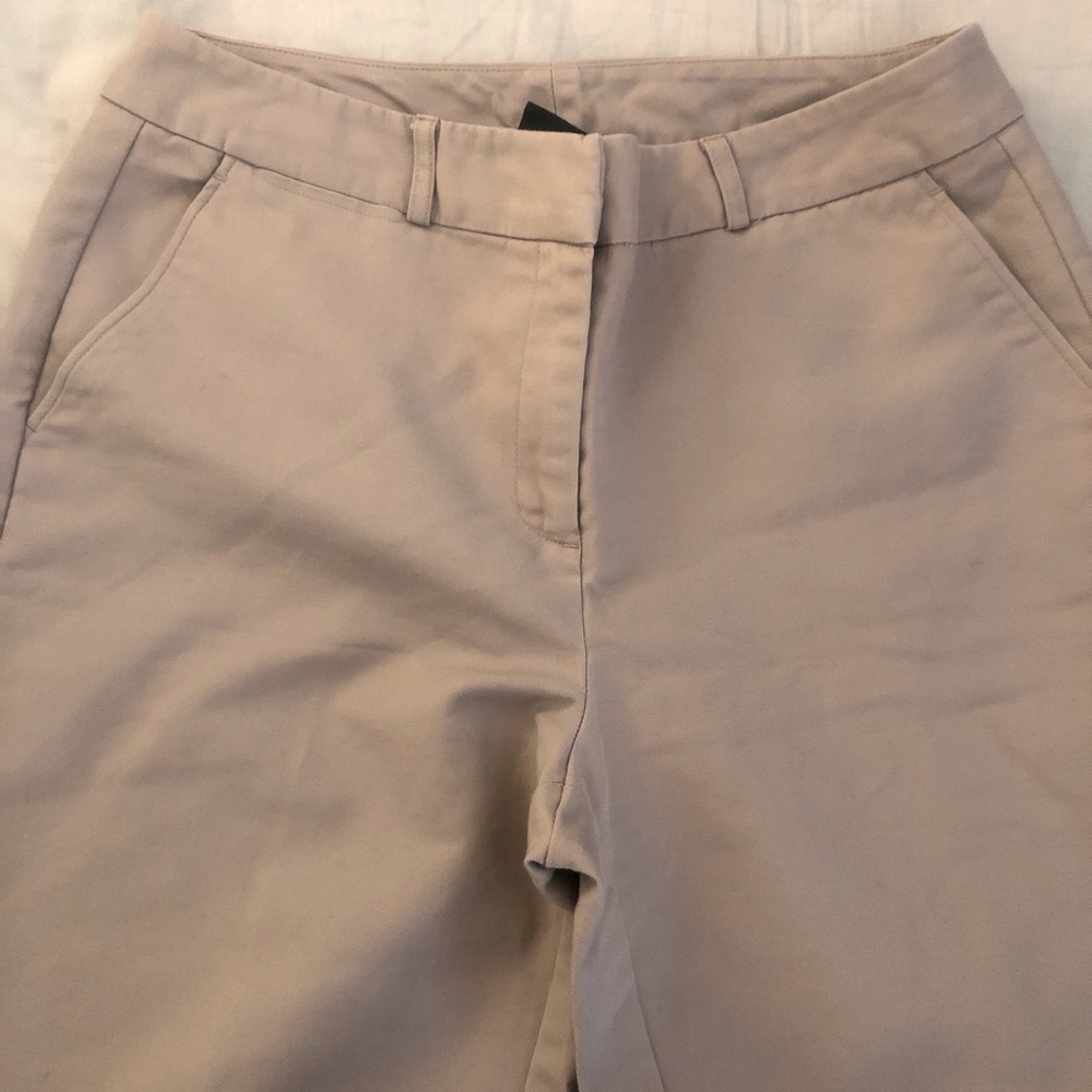 New York & Company Women’s 6 Tall Classic Office Appropriate Preppy Khaki Pant